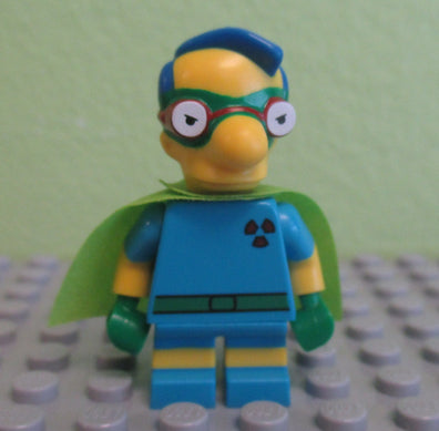LEGO Minifigure-Milhouse as Fallout Boy-Collectible Minifigures / The Simpsons Series 2-COLSIM2-6-Creative Brick Builders